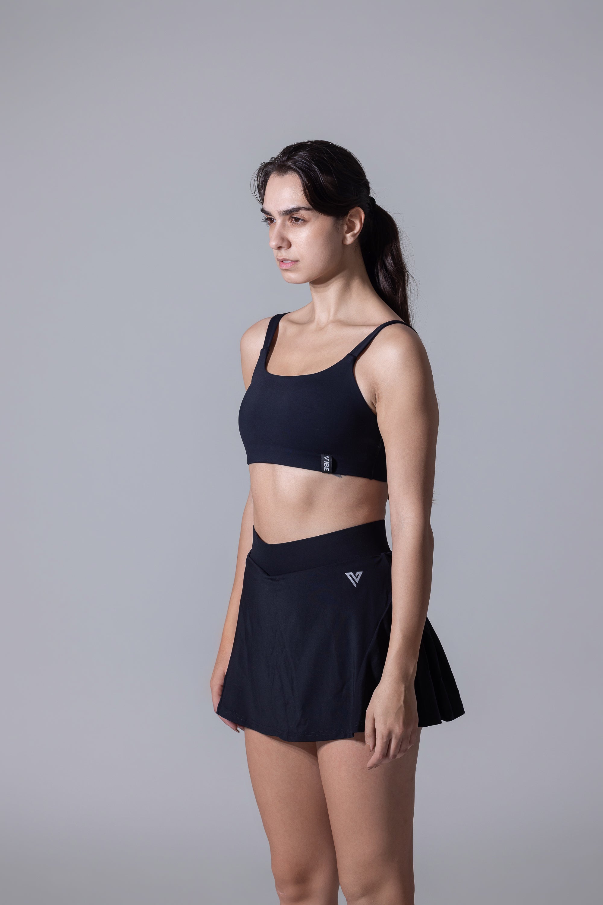 Flow Skort Black