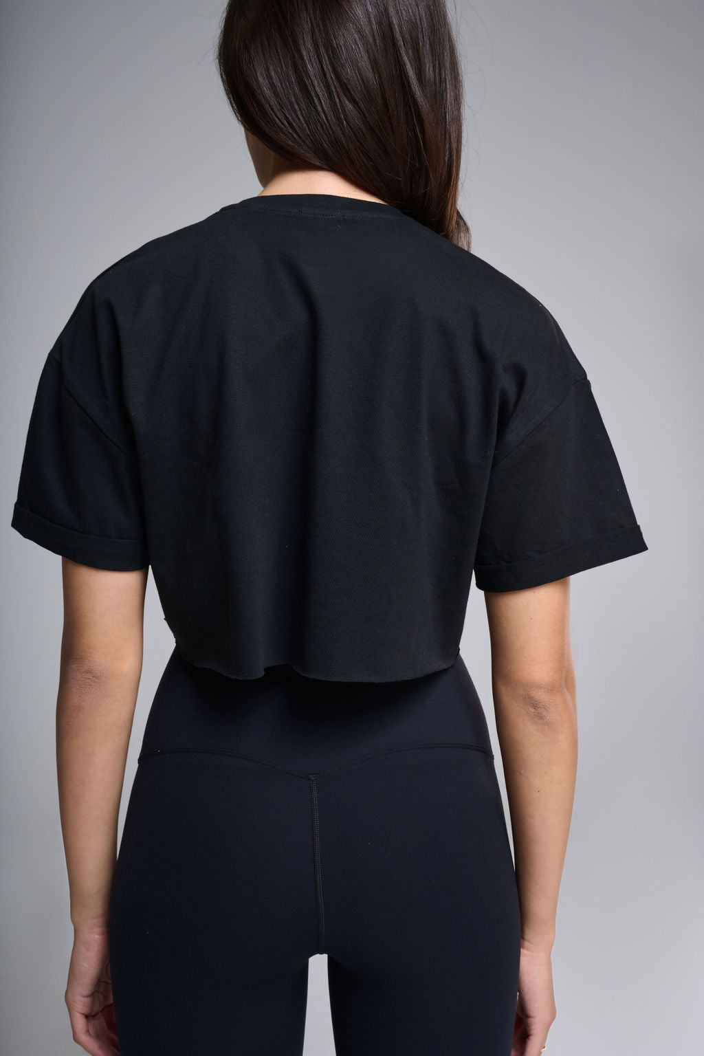 Core Crop Top - Black