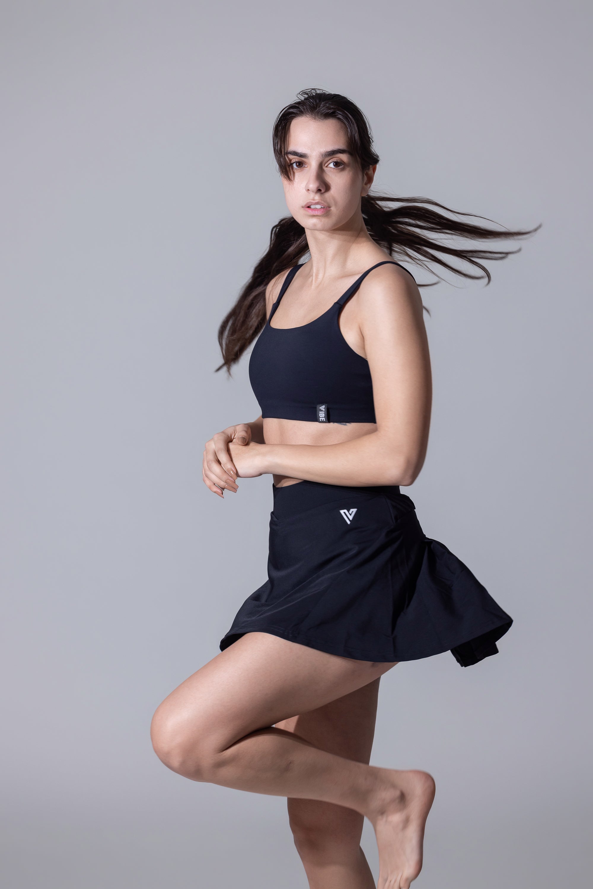 Flow Skort Black