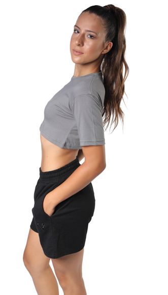 Origin Crop Top - Gray