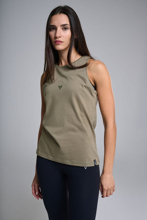 Core Tank Top Olive