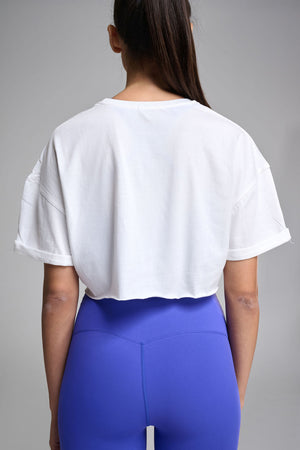 Core Crop Top Off-White