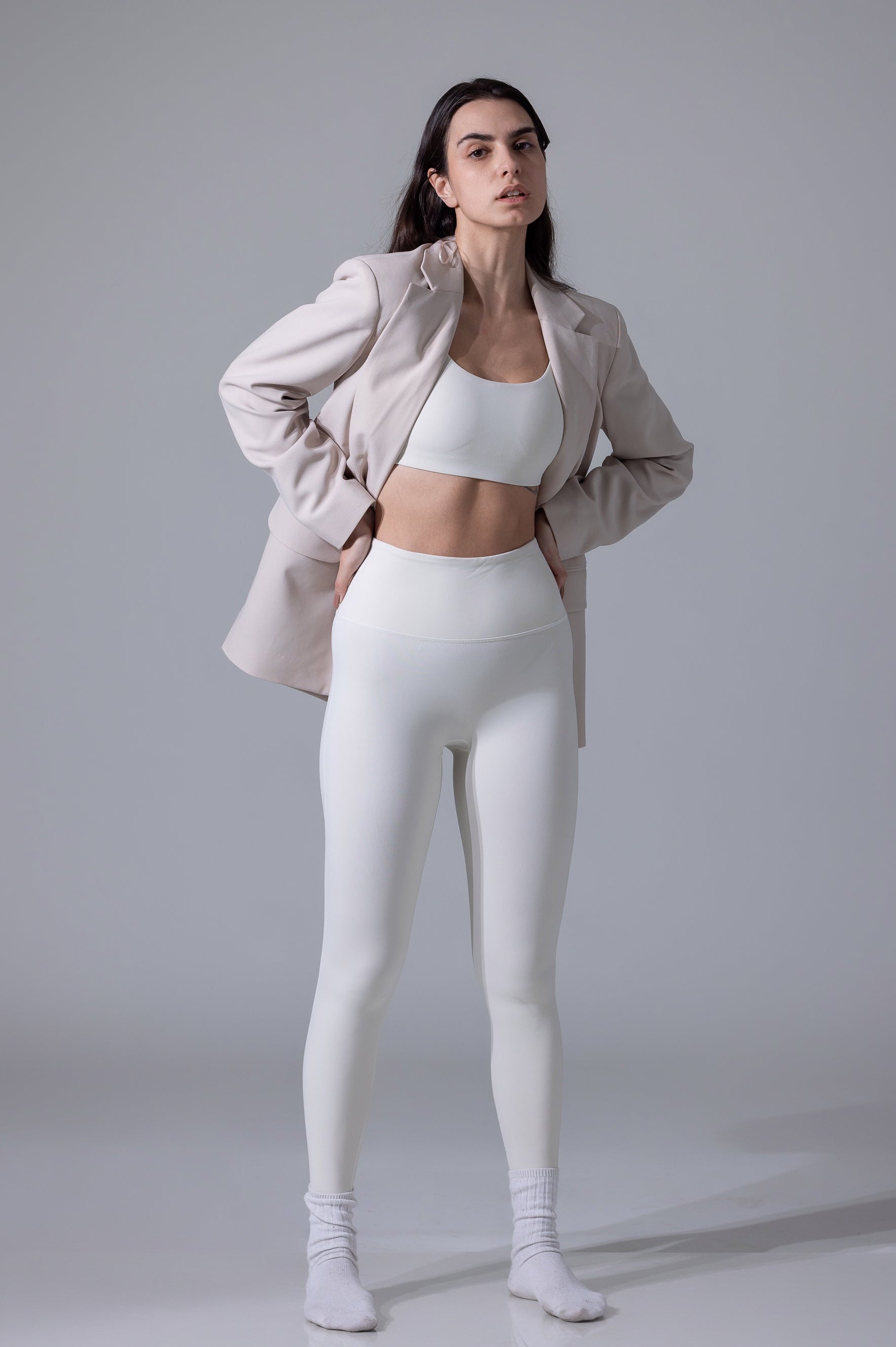 Flow Leggings - Cream