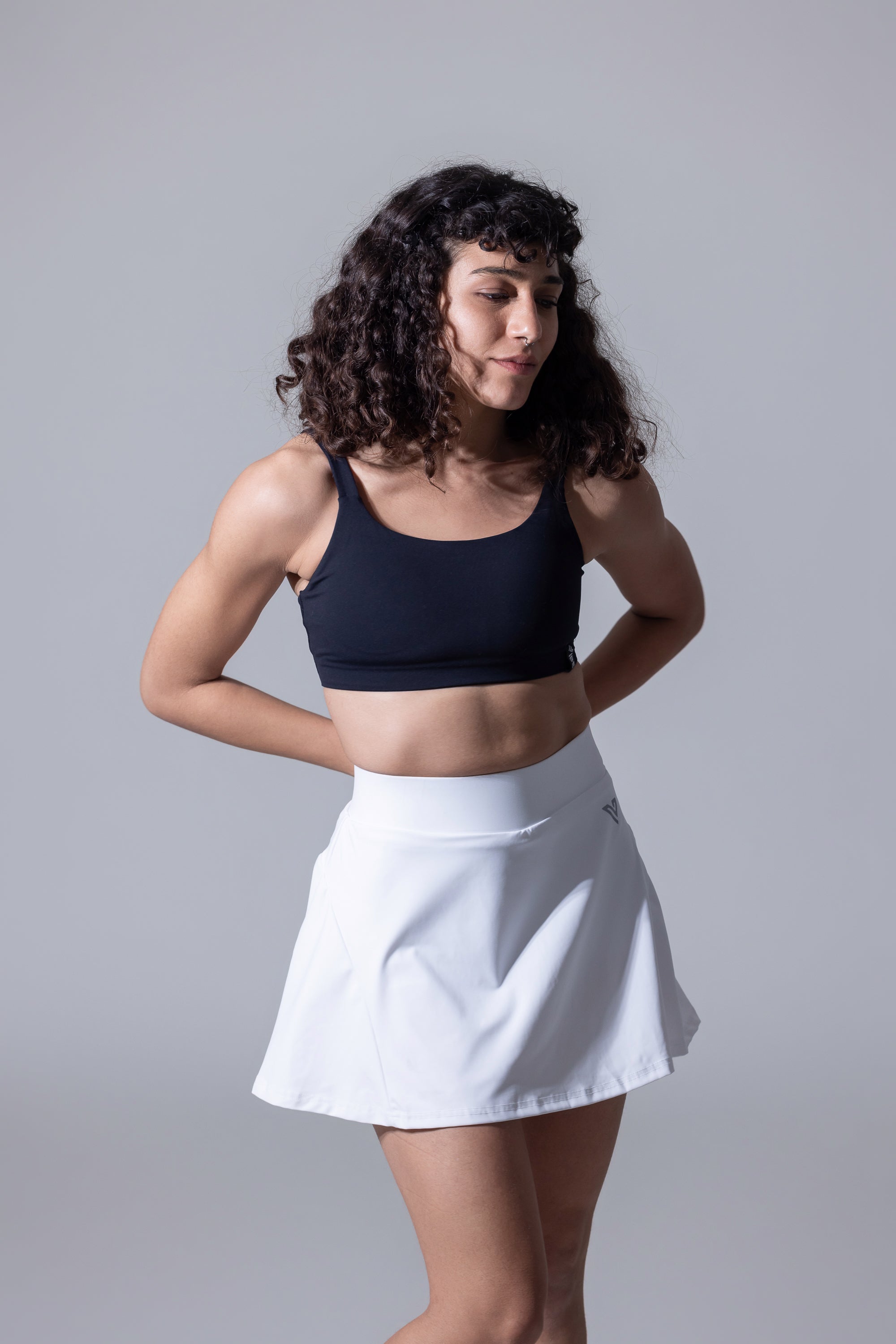 Flow Skort White