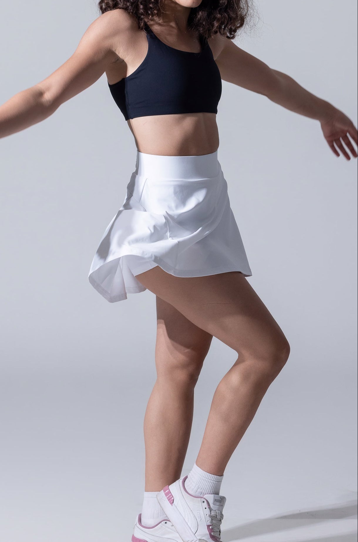 Flow Skort White