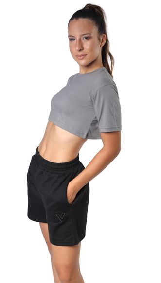 Origin Crop Top -  Gray